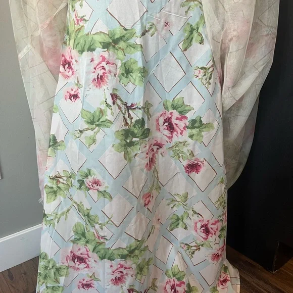 Pink Cap Sleeve Maxi Dress - Picture 9 of 13